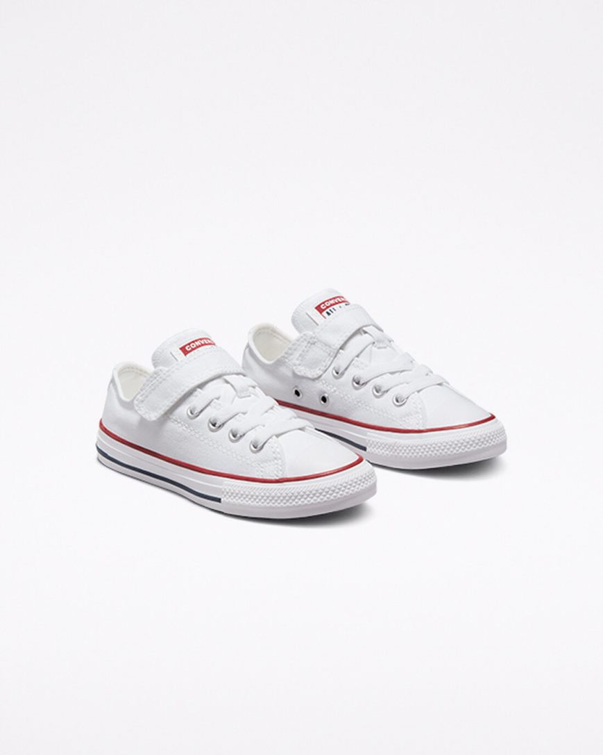 Girls' Converse Chuck Taylor All Star Easy-On Low Top Shoes White / Beige | AU E8360Z